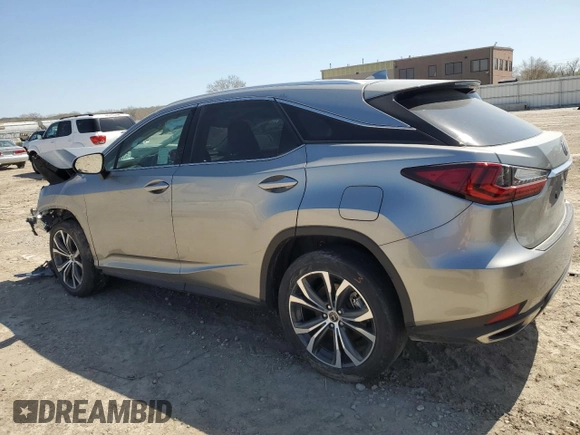 2022 Lexus RX 350 z VIN 2T2HZMDAXNC318431, wystawiony jako Copart lot #51813145 z przebiegiem 33 115 mil mil oraz Szkoda całkowita • Salvage title. Historia ofert i sprzedaży dostępna na DreamBid. Obrazek 2.