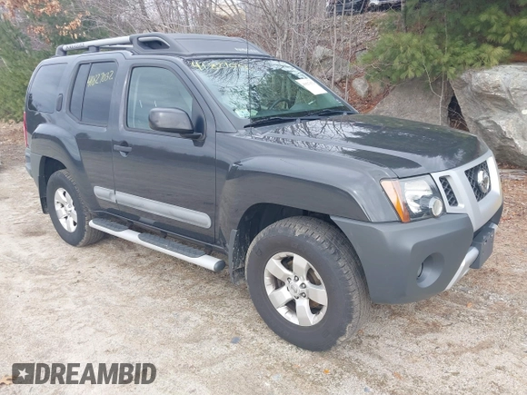 2012 Nissan Xterra X with VIN 5N1AN0NW8CC513949, listed as a IAAI auction lot 41827032 with 161,719 mi miles. Bid and sale history available at carsss.com. Image 1.
