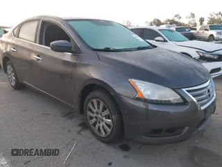 2014 Nissan Sentra SV z VIN 3N1AB7AP5EY305173, wystawiony jako IAAI lot #41855179 z przebiegiem 119 614 mil mil oraz . Historia ofert i sprzedaży dostępna na DreamBid. Obrazek 1.