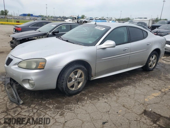 2005 Pontiac Grand Prix with VIN 2G2WP522651282095, listed as a Copart auction lot 58529505 with 184,125 mi miles and Clean title. Bid and sale history available at DreamBid. Image 1.