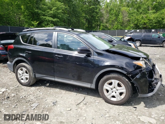 2013 Toyota RAV4 LE with VIN 2T3BFREV5DW110382, listed as a Copart auction lot 55872685 with 168,260 mi miles and Salvage title. Bid and sale history available at DreamBid. Image 4.