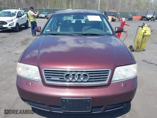 1998 Audi A6 with VIN WAUBA34B9WN058443, listed as a IAAI auction lot 42092713 with 172,728 mi miles. Bid and sale history available at carsss.com. Image 6.