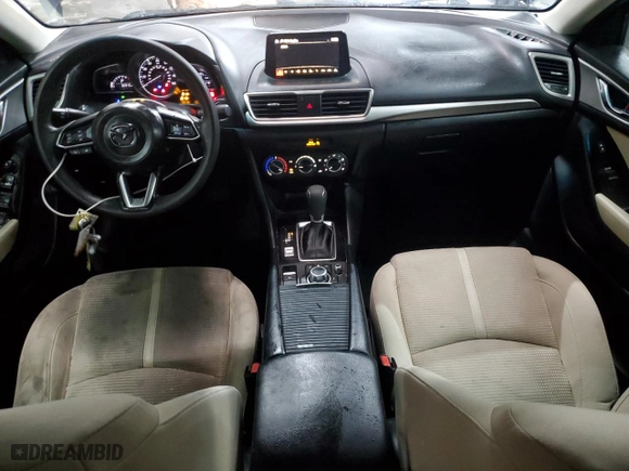 2017 Mazda Mazda3 4-Door Sport with VIN 3MZBN1U72HM103157, listed as a Copart auction lot 89201555 with 60315 miles and Salvage Title. Bid and sale history available at carsss.com. Image 8.