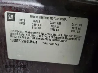 2009 Cadillac CTS AWD z VIN 1G6DT57V990136974, wystawiony jako Copart lot #50154525 z przebiegiem 196 934 mil mil oraz Szkody całkowita. Historia ofert i sprzedaży dostępna na DreamBid. Obrazek 14.