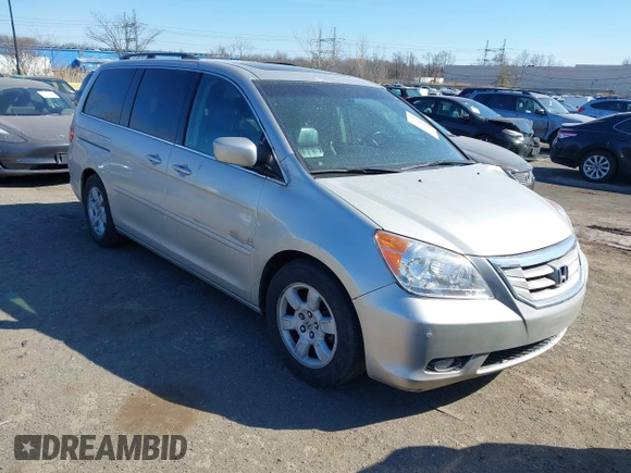 2008 Honda Odyssey Touring with VIN 5FNRL38888B005406, listed as a IAAI auction lot 41689635 with 164,340 mi miles. Bid and sale history available at carsss.com. Image 1.