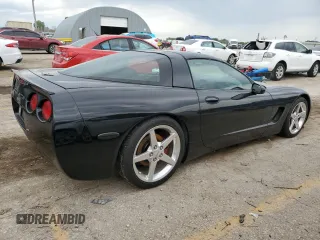 2004 Chevrolet Corvette with VIN 1G1YY22G345126176, listed as a Copart auction lot 58344684 with 0 mi miles and Salvage Title. Bid and sale history available at carsss.com. Image 3.