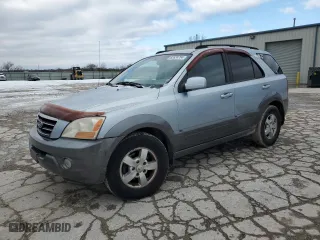 2008 Kia Sorento EX with VIN KNDJC736885762009, listed as a Copart auction lot 82624704 with 97,953 mi miles and Salvage Title. Bid and sale history available at carsss.com. Image 1.