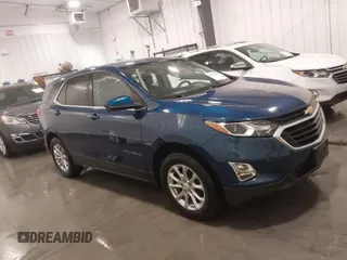 2020 Chevrolet Equinox LT with VIN 2GNAXUEV5L6130189, listed as a IAAI auction lot 41560142 with 69,741 mi miles. Bid and sale history available at carsss.com. Image 1.
