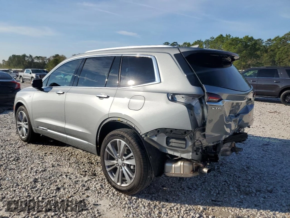 2024 Cadillac XT6 FWD Premium Luxury with VIN 1GYKPCRSXRZ727207, listed as a Copart auction lot 81742394 with 5,733 mi miles and Salvage Title. Bid and sale history available at carsss.com. Image 2.