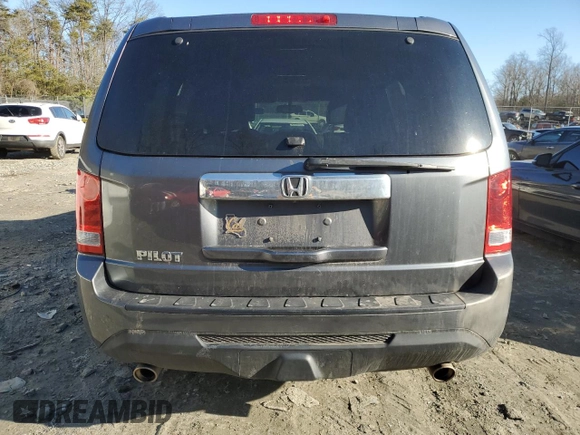 2013 Honda Pilot EX-L с VIN 5FNYF3H63DB010461, выставлен на аукционе Copart как лот 43553365 с пробегом 130 001 миль миль и Списание • Salvage title. История ставок и продаж доступна на DreamBid. Изображение 6.