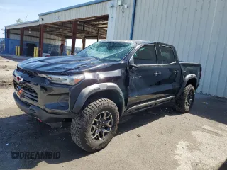 2025 Chevrolet Colorado 4WD ZR2 with VIN 1GCPTFEK7S1154768, listed as a Copart auction lot 53997315 with 341 mi miles and Salvage title. Bid and sale history available at DreamBid. Image 1.