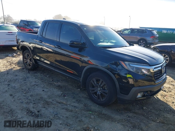 2019 Honda Ridgeline Sport with VIN 5FPYK2F12KB007990, listed as a IAAI auction lot 41828709 with 67,736 mi miles and . Bid and sale history available at DreamBid. Image 1.