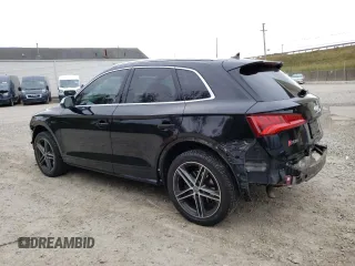 2020 Audi SQ5 Premium Plus with VIN WA1B4AFY6L2069701, listed as a Copart auction lot 71760623 with 56,037 mi miles. Bid and sale history available at carsss.com. Image 2.