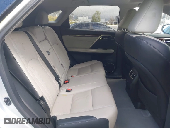 2017 Lexus RX with VIN 2T2ZZMCA9HC061160, listed as a IAAI auction lot 41763572 with 72,765 mi miles. Bid and sale history available at carsss.com. Image 8.