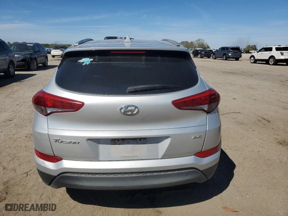 2018 Hyundai Tucson SEL with VIN KM8J3CA41JU771474, listed as a Copart auction lot 49163215 with 104,116 mi miles and Clean Title. Bid and sale history available at carsss.com. Image 6.