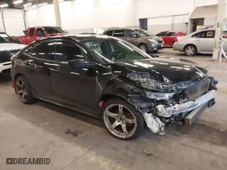 2017 Honda Civic Hatchback Sport with VIN SHHFK7H46HU408745, listed as a IAAI auction lot 41462772 with 69,580 mi miles. Bid and sale history available at carsss.com. Image 1.