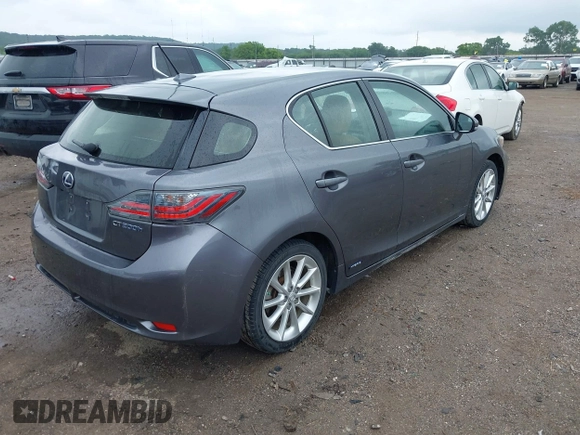 2012 Lexus CT 200h with VIN JTHKD5BH5C2122244, listed as a IAAI auction lot 42499720 with 180,789 mi miles and . Bid and sale history available at DreamBid. Image 4.