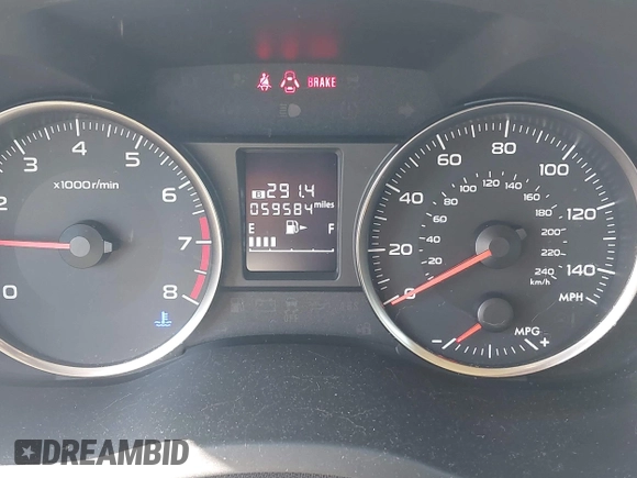 2016 Subaru Impreza z VIN JF1GJAA61GG013965, wystawiony jako IAAI lot #42152624 z przebiegiem 59 584 mil mil oraz . Historia ofert i sprzedaży dostępna na DreamBid. Obrazek 7.