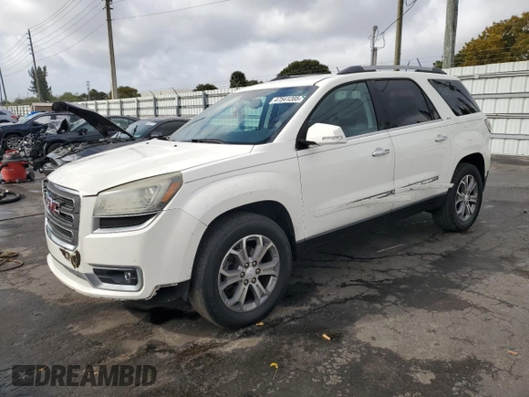 2014 GMC Acadia SLT with VIN 1GKKRRKD8EJ172799, listed as a Copart auction lot 47541205 with 150,806 mi miles and Salvage Title. Bid and sale history available at carsss.com. Image 1.