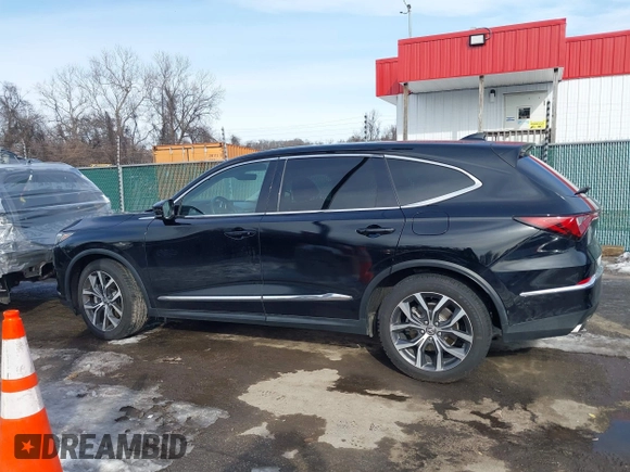 2022 Acura MDX w/Technology Package with VIN 5J8YD9H46NL001454, listed as a IAAI auction lot 41268436 with 83,753 mi miles. Bid and sale history available at carsss.com. Image 13.
