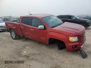 2016 GMC Canyon 2WD SLT with VIN 1GTG5DE39G1191139, listed as a Copart auction lot 47190445 with 95,307 mi miles and Salvage Title. Bid and sale history available at carsss.com. Image 4.