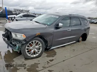 2016 Dodge Durango SXT with VIN 1C4RDHAG4GC412615, listed as a Copart auction lot 50036595 with 179,606 mi miles and Clean Title. Bid and sale history available at DreamBid. Image 1.