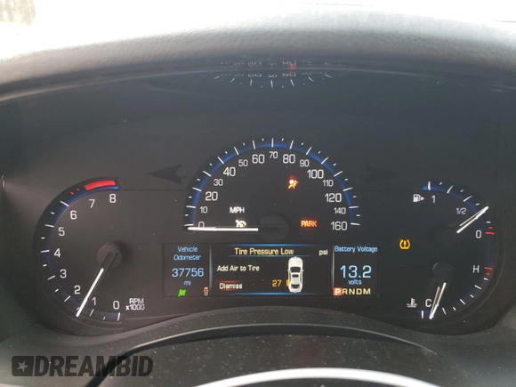 2016 Cadillac ATS Standard RWD with VIN 1G6AA5RA2G0197132, listed as a Copart auction lot 85958904 with 37,756 mi miles and Salvage title. Bid and sale history available at DreamBid. Image 9.