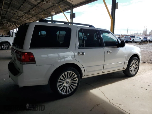 2015 Lincoln Navigator z VIN 5LMJJ2HT1FEJ07011, wystawiony jako Copart lot #59206875 z przebiegiem 251 474 mil mil oraz Czysty tytuł • Clean title. Historia ofert i sprzedaży dostępna na DreamBid. Obrazek 3.