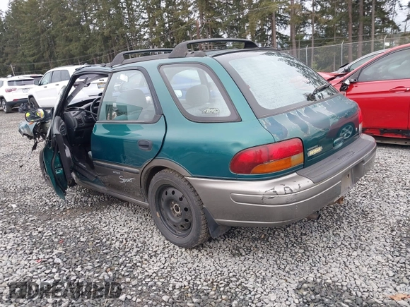 1997 Subaru Impreza Outback Special Sports с VIN JF1GF4850VH822073, выставлен на аукционе IAAI как лот 41820551 с пробегом 104 702 миль миль и . История ставок и продаж доступна на DreamBid. Изображение 3.
