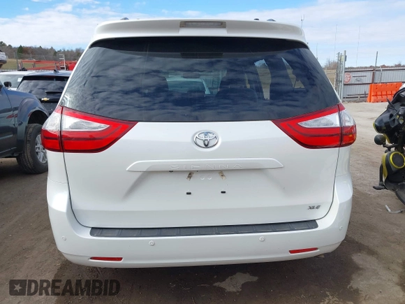 2016 Toyota Sienna XLE with VIN 5TDYK3DC8GS738204, listed as a IAAI auction lot 41105430 with 109,248 mi miles. Bid and sale history available at carsss.com. Image 16.
