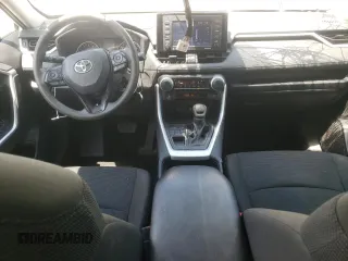 2021 Toyota RAV4 LE with VIN 2T3F1RFV6MC229588, listed as a Copart auction lot 57961865 with 43,652 mi miles and Salvage title. Bid and sale history available at DreamBid. Image 8.