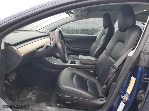 2018 Tesla Model 3 Long Range Battery with VIN 5YJ3E1EA4JF013066, listed as a Copart auction lot 81991904 with 51,827 mi miles and Salvage Title. Bid and sale history available at carsss.com. Image 7.