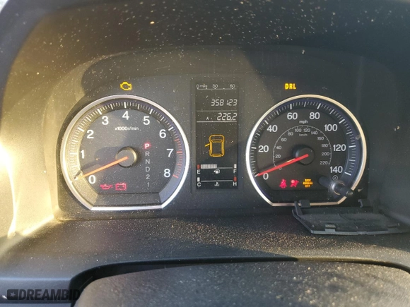 2008 Honda CR-V LX with VIN JHLRE383X8C001579, listed as a Copart auction lot 52487135 with 358,123 mi miles and Salvage Title. Bid and sale history available at carsss.com. Image 9.