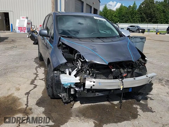 2017 Nissan LEAF SV with VIN 1N4BZ0CP1HC302162, listed as a Copart auction lot 62365315 with 60,281 mi miles and Salvage title. Bid and sale history available at DreamBid. Image 14.