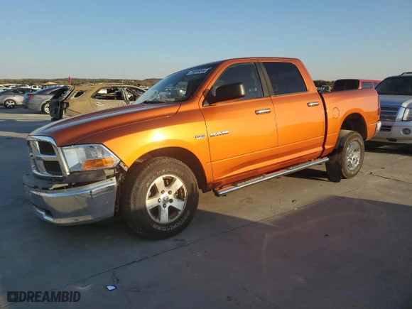 2010 Dodge Ram 1500 SLT with VIN 1D7RB1CT0AS213250, listed as a Copart auction lot 78895044 with 129,884 mi miles and Salvage Title. Bid and sale history available at carsss.com. Image 1.