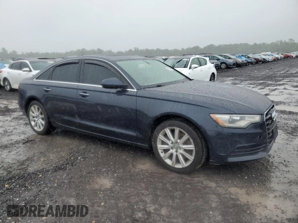 2015 Audi A6 Premium Plus with VIN WAUGFAFC5FN033265, listed as a Copart auction lot 58233495 with 123,547 mi miles and Clean title. Bid and sale history available at DreamBid. Image 4.