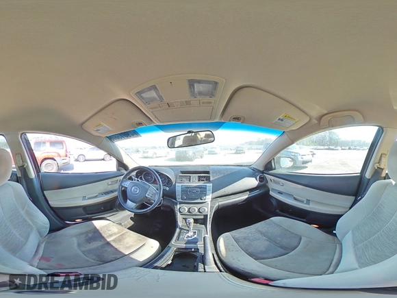 2010 Mazda 6 i Touring with VIN 1YVHZ8CH1A5M03573, listed as a Copart auction lot 49015675 with 164,616 mi miles and Salvage Title. Bid and sale history available at DreamBid. Image 12.