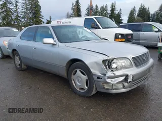 1998 Lexus LS 400 z VIN JT8BH28FXW0119462, wystawiony jako IAAI lot #41841525 z przebiegiem 180 423 mil mil oraz . Historia ofert i sprzedaży dostępna na DreamBid. Obrazek 1.
