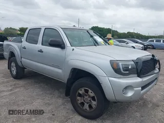 2008 Toyota Tacoma PreRunner with VIN 3TMJU62N88M050514, listed as a IAAI auction lot 41962450 with 247,685 mi miles and . Bid and sale history available at DreamBid. Image 1.