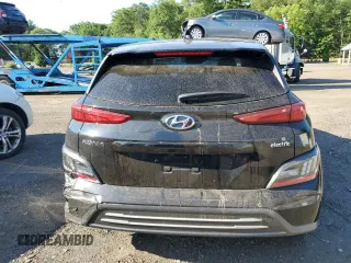 2022 Hyundai Kona Limited with VIN KM8K53AG8NU157472, listed as a Copart auction lot 62862115 with 28,741 mi miles and Clean title. Bid and sale history available at DreamBid. Image 6.