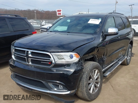 2018 Dodge Durango SXT with VIN 1C4RDJAG4JC434807, listed as a IAAI auction lot 41893271 with 94,447 mi miles and . Bid and sale history available at DreamBid. Image 17.