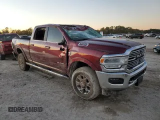2020 Ram 2500 Laramie with VIN 3C6UR5FL5LG225205, listed as a Copart auction lot 84664954 with 119,292 mi miles and Salvage Title. Bid and sale history available at carsss.com. Image 4.