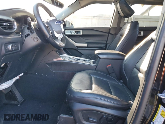2021 Ford Explorer Limited with VIN 1FMSK7FH7MGC14517, listed as a Copart auction lot 45730845 with 44,469 mi miles and Salvage Title. Bid and sale history available at carsss.com. Image 7.