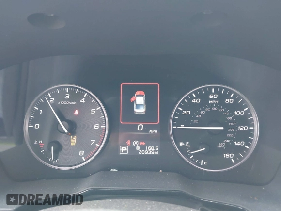 2025 Subaru Legacy Premium with VIN 4S3BWAD6XS3002044, listed as a IAAI auction lot 42302642 with 20,939 mi miles and . Bid and sale history available at DreamBid. Image 7.