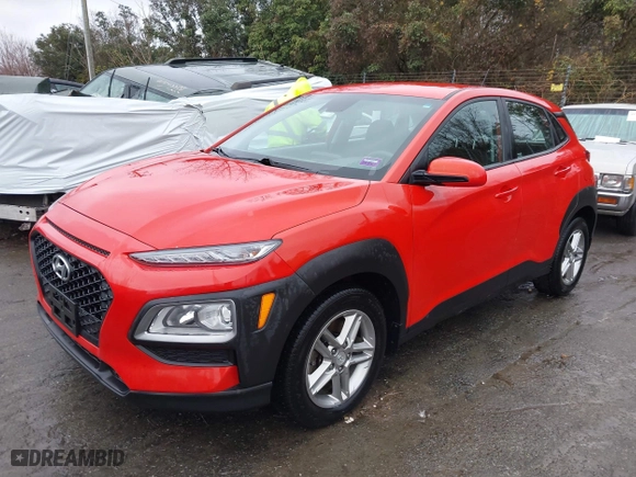2020 Hyundai Kona SE with VIN KM8K1CAA2LU486477, listed as a IAAI auction lot 41529157 with 59,599 mi miles. Bid and sale history available at carsss.com. Image 17.