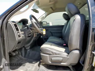 2012 Ram 1500 Express with VIN 3C6JD6AT7CG183408, listed as a Copart auction lot 57630175 with 124,003 mi miles and Salvage title. Bid and sale history available at DreamBid. Image 7.