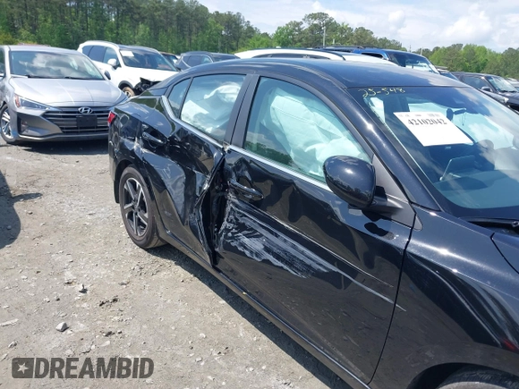 2024 Nissan Sentra SV with VIN 3N1AB8CV0RY379690, listed as a IAAI auction lot 42102042 with 12,099 mi miles and . Bid and sale history available at DreamBid. Image 6.