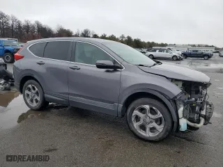 2019 Honda CR-V EX with VIN 7FARW2H50KE024101, listed as a Copart auction lot 45320095 with 76,303 mi miles and Salvage Title. Bid and sale history available at carsss.com. Image 4.