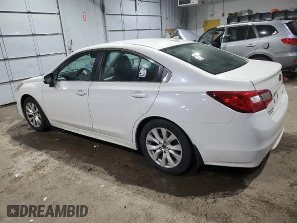 2017 Subaru Legacy Premium with VIN 4S3BNAC65H3027835, listed as a Copart auction lot 45411895 with 122,388 mi miles and Salvage Title. Bid and sale history available at DreamBid. Image 2.