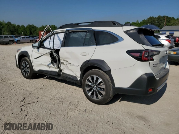 2024 Subaru Outback Limited с VIN 4S4BTANC3R3222242, выставлен на аукционе Copart как лот 53520015 с пробегом 13 539 миль миль и Списание • Salvage title. История ставок и продаж доступна на DreamBid. Изображение 2.
